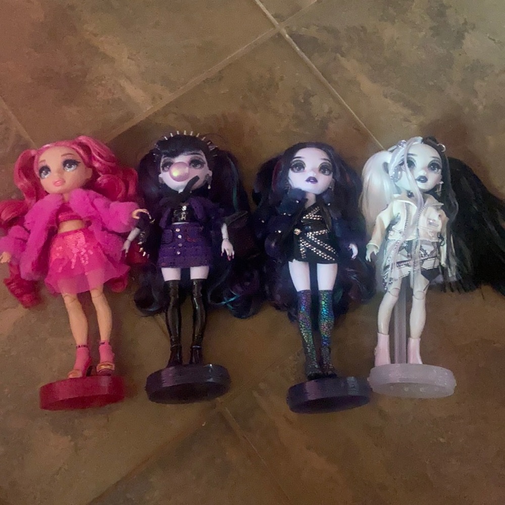Rainbow High Dolls Lot of 4